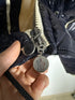Moncler Leon Jacket Size 3 Navy Blue